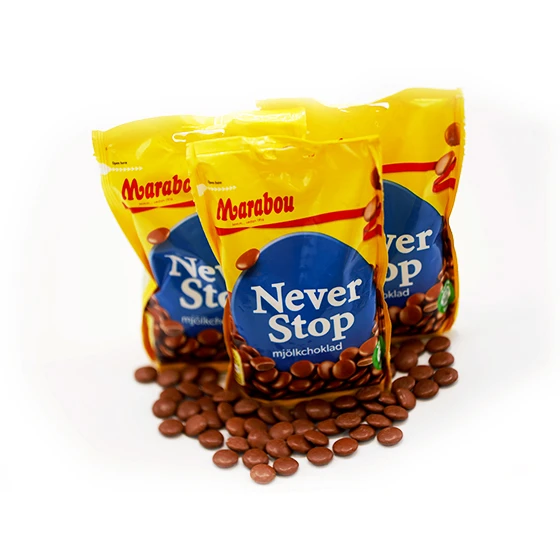 Marabou Never Stop Milk Chocolate