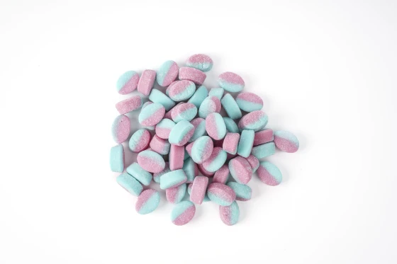 Bubs Mini Blueberry/Raspberry  Ovals